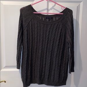 American Eagle grey sweater